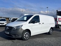 USED 2021 71 MERCEDES-BENZ VITO 1.7 114 CDI Progressive Panel Van 5dr Diesel Manual FWD L2 Euro 6 (s/s) (LWB) (136 ps) PARKING SENSORS/TOUCHSCREEN/3 SEATS