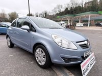 USED 2007 57 VAUXHALL CORSA 1.2i 16v Club Hatchback 3dr Petrol Manual*SAME LADY OWNER 17yrs*FSH* *LOW MILEAGE*FSH*LADY OWNER 17yrs*INSURANCE GROUP 4*