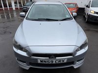 USED 2009 59 MITSUBISHI LANCER 2.0 DI-D GPF GS4 Saloon 4dr Diesel Manual Euro 4 (138 ps) only 65,000 miles FSH 13 Stamps