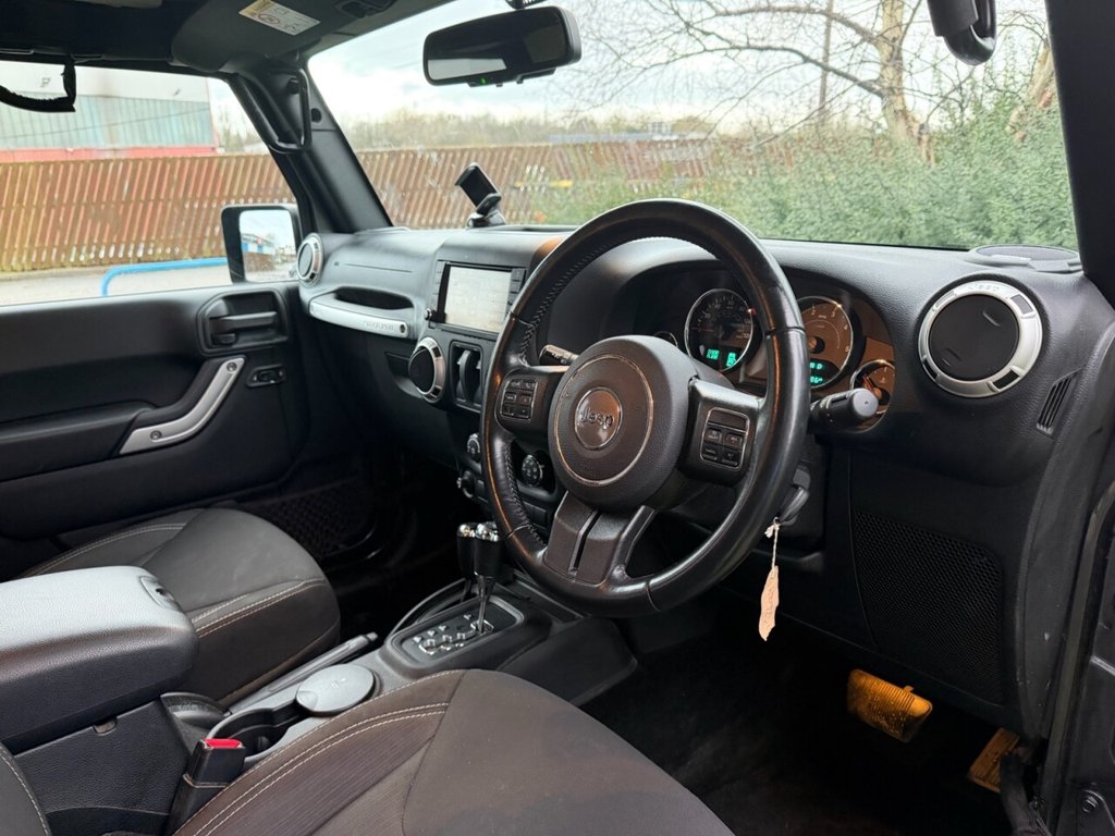 USED 2018 JEEP WRANGLER 2.8 CRD Sahara SUV 2dr Diesel Auto 4WD Euro 6 (197 bhp) A VERY CLEAN EXAMPLE WITH AN EXCELLENT SERVICE HISTORY INCLUDING TIMING BELT JUST REPLACED