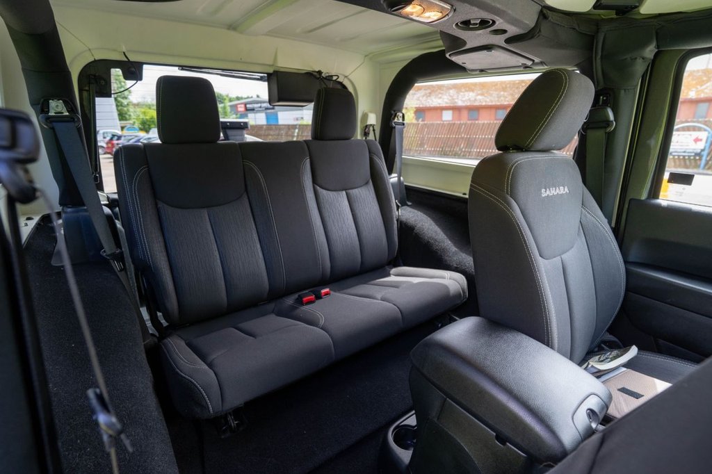 USED 2018 JEEP WRANGLER 2.8 CRD Sahara SUV 2dr Diesel Auto 4WD Euro 6 (197 bhp) A VERY CLEAN EXAMPLE WITH AN EXCELLENT SERVICE HISTORY INCLUDING FULL SERVICE WITH TIMING BELT JUST REPLACED
