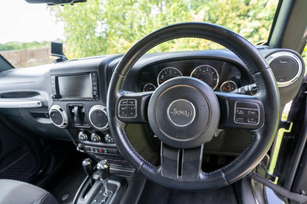 USED 2018 JEEP WRANGLER 2.8 CRD Sahara SUV 2dr Diesel Auto 4WD Euro 6 (197 bhp) A VERY CLEAN EXAMPLE WITH AN EXCELLENT SERVICE HISTORY INCLUDING FULL SERVICE WITH TIMING BELT JUST REPLACED