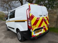 USED 2018 68 FORD TRANSIT CUSTOM 2.0 320 EcoBlue Crew Van Double Cab 5dr Diesel Manual L1 H1 Euro 6 (6 Seat) (105 ps) Low Miles, Special Build - See spec
