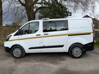 USED 2018 68 FORD TRANSIT CUSTOM 2.0 320 EcoBlue Crew Van Double Cab 5dr Diesel Manual L1 H1 Euro 6 (6 Seat) (105 ps) Low Miles, Special Build - See spec