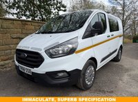 USED 2018 68 FORD TRANSIT CUSTOM 2.0 320 EcoBlue Crew Van Double Cab 5dr Diesel Manual L1 H1 Euro 6 (6 Seat) (105 ps) Low Miles, Special Build - See spec