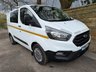 USED 2018 68 FORD TRANSIT CUSTOM 2.0 320 EcoBlue Crew Van Double Cab 5dr Diesel Manual L1 H1 Euro 6 (6 Seat) (105 ps) Low Miles, Special Build - See spec