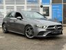 USED 2019 19 MERCEDES-BENZ A-CLASS 1.3 A200 AMG Line (Premium) Hatchback 5dr Petrol 7G-DCT Euro 6 (s/s) (163 ps) Finished in MOUNTAIN GREY MET with contrasting FULL HEATED LEATHER ALCANTARA Trim. This New Shape A class certainly looks smart, with its slim lights and smooth body panels. There's plenty of room in the front and the back which will be great for the average family. Features include Virtual Dash, Alloys, Nav, Reversing Camera, DAB, B/Tooth, Cruise and much more. Mercedes Dealer Serviced at 7334 miles, 14330 miles, 18768 miles, 21698 miles, 28343 miles and at 41853 miles,