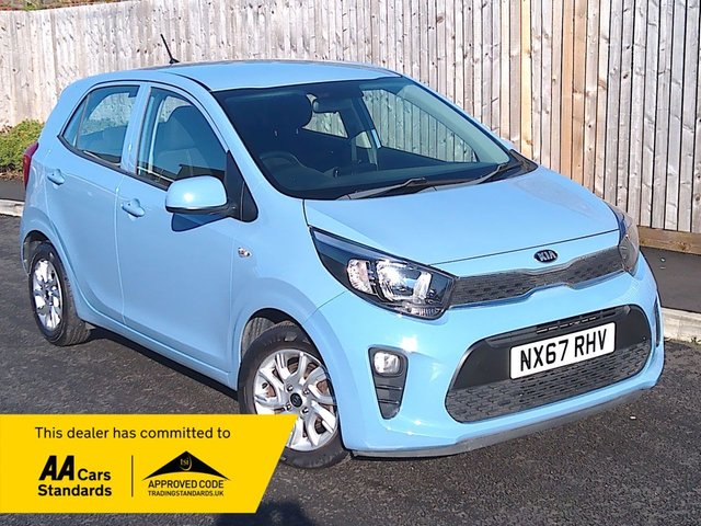 2017 KIA PICANTO 1.25 2 HATCHBACK 5DR PETROL MANUAL EURO 6 83 BHP IN EXCELLENT... photo