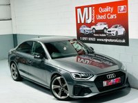 USED 2021 21 AUDI A4 2.0 TDI 35 Black Edition S Tronic Euro 6 (s/s) 4dr FULL SERVICE HISTORY
