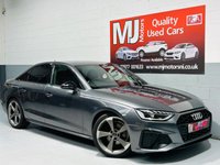 USED 2021 21 AUDI A4 2.0 TDI 35 Black Edition S Tronic Euro 6 (s/s) 4dr FULL SERVICE HISTORY