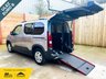 USED 2020 70 PEUGEOT RIFTER 3 Seat Auto Wheelchair Accessible Disabled Access Vehicle WAV 