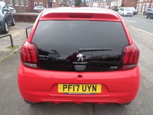 2017 PEUGEOT 108 1.2 PureTech Allure Hatchback 5dr Petrol Manual Euro 6 (82 ps) - Photo 7