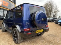 USED 2023 23 MERCEDES-BENZ G-CLASS 4.0 G63 V8 BiTurbo AMG Carbon Edition SUV 5dr Petrol SpdS+9GT 4MATIC Euro 6 (s/s) (585 ps) Black Exclusive Nappa Leather, G-MANUFAKTUR Package, Carbon Fibre Interior Trim, Carbon Fibre AMG Performance Steering Wheel, Rear Entertainment System, AMG Night Package, G-MANUFAKTUR Bumpers And Flared Arches In Obsidian Black, G-MAUNUFAKTUR Obsidian Black Roof, 22" AMG Cross Spoke Forged Wheels, AMG Brake Calipers In Red, Sliding Sunroof, Tinted Windows, AMG Sports Exhaust, Stainless Steel Running Boards, Driver Assist Package, Adaptive Cruise, Lane Keeping Assist, Blind Spot Assist, Traffic