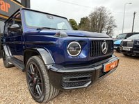 USED 2023 23 MERCEDES-BENZ G-CLASS 4.0 G63 V8 BiTurbo AMG Carbon Edition SUV 5dr Petrol SpdS+9GT 4MATIC Euro 6 (s/s) (585 ps) Black Exclusive Nappa Leather, G-MANUFAKTUR Package, Carbon Fibre Interior Trim, Carbon Fibre AMG Performance Steering Wheel, Rear Entertainment System, AMG Night Package, G-MANUFAKTUR Bumpers And Flared Arches In Obsidian Black, G-MAUNUFAKTUR Obsidian Black Roof, 22" AMG Cross Spoke Forged Wheels, AMG Brake Calipers In Red, Sliding Sunroof, Tinted Windows, AMG Sports Exhaust, Stainless Steel Running Boards, Driver Assist Package, Adaptive Cruise, Lane Keeping Assist, Blind Spot Assist, Traffic
