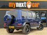 USED 2023 23 MERCEDES-BENZ G-CLASS 4.0 G63 V8 BiTurbo AMG Carbon Edition SUV 5dr Petrol SpdS+9GT 4MATIC Euro 6 (s/s) (585 ps) Black Exclusive Nappa Leather, G-MANUFAKTUR Package, Carbon Fibre Interior Trim, Carbon Fibre AMG Performance Steering Wheel, Rear Entertainment System, AMG Night Package, G-MANUFAKTUR Bumpers And Flared Arches In Obsidian Black, G-MAUNUFAKTUR Obsidian Black Roof, 22" AMG Cross Spoke Forged Wheels, AMG Brake Calipers In Red, Sliding Sunroof, Tinted Windows, AMG Sports Exhaust, Stainless Steel Running Boards, Driver Assist Package, Adaptive Cruise, Lane Keeping Assist, Blind Spot Assist, Traffic