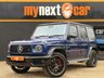 USED 2023 23 MERCEDES-BENZ G-CLASS 4.0 G63 V8 BiTurbo AMG Carbon Edition SUV 5dr Petrol SpdS+9GT 4MATIC Euro 6 (s/s) (585 ps) Black Exclusive Nappa Leather, G-MANUFAKTUR Package, Carbon Fibre Interior Trim, Carbon Fibre AMG Performance Steering Wheel, Rear Entertainment System, AMG Night Package, G-MANUFAKTUR Bumpers And Flared Arches In Obsidian Black, G-MAUNUFAKTUR Obsidian Black Roof, 22" AMG Cross Spoke Forged Wheels, AMG Brake Calipers In Red, Sliding Sunroof, Tinted Windows, AMG Sports Exhaust, Stainless Steel Running Boards, Driver Assist Package, Adaptive Cruise, Lane Keeping Assist, Blind Spot Assist, Traffic
