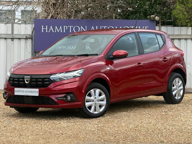 2022 72 Dacia Sandero 1.0 TCe Comfort Hatchback 5dr Petrol Manual Euro 6 (s/s) (90 ps)