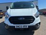 USED 2023 23 FORD TRANSIT CUSTOM 2.0 300 EcoBlue Leader Panel Van 5dr Diesel Manual L1 H1 Euro 6 (s/s) (105 ps) 1 OWNER FROM NEW* PARKING SENSORS* ECO MODE* AUTO START / STOP* TRACTION CONTROL* AIR CON* BLUETOOTH PHONE AND AUDIO* DAB* USB* REMOTE CENTRAL LOCKING WITH 2 KEYS