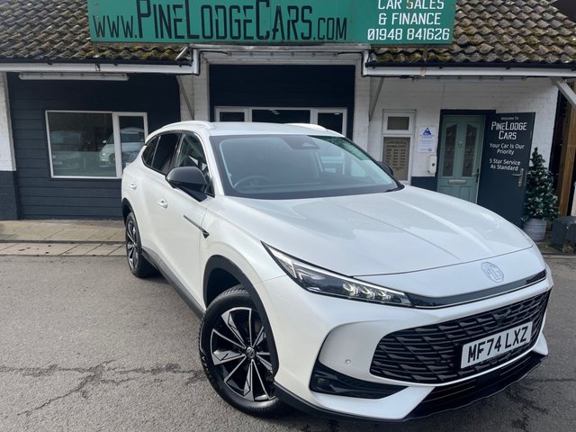 View our MG MG HS range