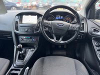 USED 2017 17 FORD FOCUS 1.5 TDCi Titanium Hatchback 5Door Shadow Black Diesel Manual Euro 6 (s/s) (120 ps) SUPER SERVICE HISTORY AND BIG SPEC INCLUDING SAT NAV CLIMATE & CRUISE CONTROL HEATED WINDSCREEN APPLE CARPLAY
