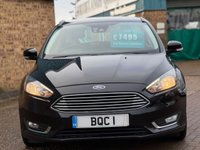 USED 2017 17 FORD FOCUS 1.5 TDCi Titanium Hatchback 5Door Shadow Black Diesel Manual Euro 6 (s/s) (120 ps) SUPER SERVICE HISTORY AND BIG SPEC INCLUDING SAT NAV CLIMATE & CRUISE CONTROL HEATED WINDSCREEN APPLE CARPLAY