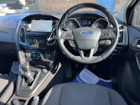 USED 2017 17 FORD FOCUS 1.5 TDCi Titanium Hatchback 5Door Shadow Black Diesel Manual Euro 6 (s/s) (120 ps) SUPER SERVICE HISTORY AND BIG SPEC INCLUDING SAT NAV CLIMATE & CRUISE CONTROL HEATED WINDSCREEN APPLE CARPLAY