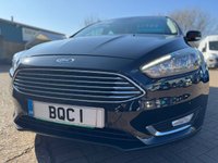 USED 2017 17 FORD FOCUS 1.5 TDCi Titanium Hatchback 5Door Shadow Black Diesel Manual Euro 6 (s/s) (120 ps) SUPER SERVICE HISTORY AND BIG SPEC INCLUDING SAT NAV CLIMATE & CRUISE CONTROL HEATED WINDSCREEN APPLE CARPLAY