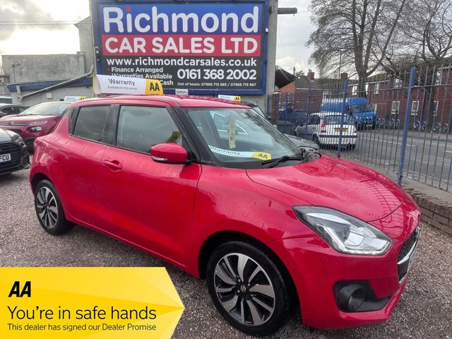 View our Suzuki Swift 1.0 Boosterjet GPF SHVS SZ5 Hatchback 5dr Petrol Hybrid Manual Euro 6 (s/s) (111 ps)
