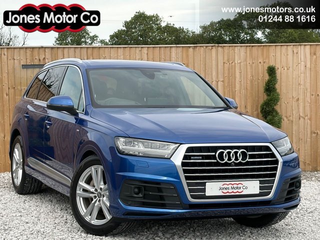 2017 66 AUDI Q7 3.0 TFSI V6 55 S line SUV 5dr Petrol Tiptronic quattro Euro 6 (s/s) (333ps) 
