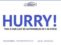 USED 2018 67 DS AUTOMOBILES DS 3 1.6 BlueHDi Connected Chic Hatchback 3dr Diesel Manual Euro 6 (s/s) (100 ps) 