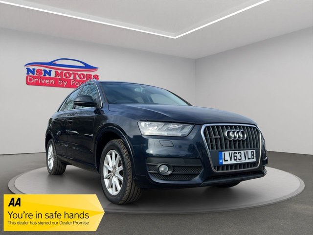 2013 63 AUDI Q3 2.0 TDI SE SUV 5dr Diesel S Tronic quattro Euro 5 (s/s) (177 ps) cambelt waterpump kit replaced at 25751 miles