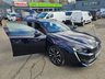 USED 2023 23 PEUGEOT 508 SW Blue 1.2 PureTech GT Euro 6 Estate, 43,200 miles, ULEZ compliant, Automatic, A/C, Bluetooth, Sat nav, F&R sensors, CarPlay/Android Auto and much more!! This 2023 Peugeot 508 SW GT is a superb example, having had only one owner from new. This stylish estate car boasts a 1.2 litre petrol engine and meets Euro 6 emission standards. It comes with a 3 month warranty for your peace of mind, and a full 12 months MOT will be provided upon purchase, ensuring its roadworthiness. Inside, you'll find the innovative Peugeot i-Cockpit featuring a Head Up Display, and the convenience of the PEUGEOT Open and Go System with keyless entry. Parking is made effort