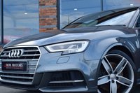 USED 2017 17 AUDI S3 2.0 TFSI Saloon 4dr Petrol S Tronic quattro Euro 6 (s/s) (310 ps) SS SEATS / HUGE HISTORY FILE