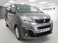 USED 2024 24 PEUGEOT EXPERT 1400 2.0 BLUEHDI 145 BHP ASPHALT PREMIUM + EAT8 AUTOMATIC AUTOMATIC | SAT NAV | TAILGATE !
