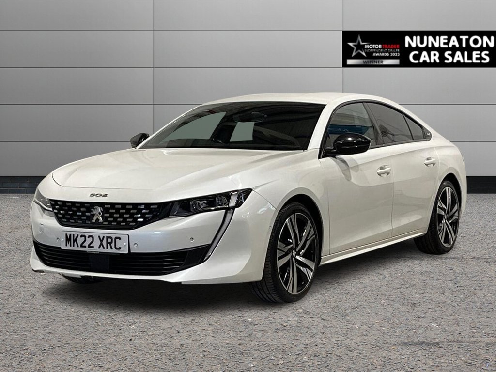 USED 2022 22 PEUGEOT 508 1.2 PureTech GT Premium Fastback 5dr Petrol EAT Euro 6 (s/s) (130 ps) FULL DEALER HISTORY BUY CONFIDENTLY