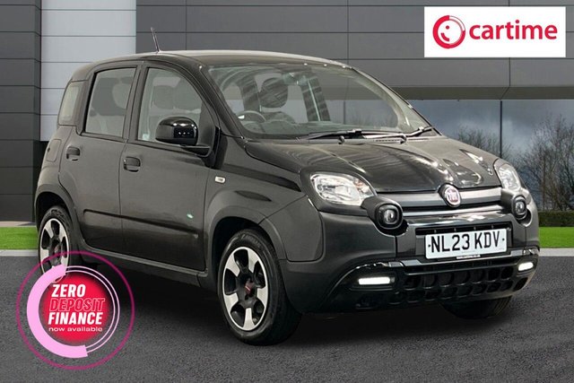 View our Fiat Panda 1.0 MHEV Hatchback 5dr Petrol Manual Euro 6 (s/s) (70 bhp) 15In Steel Wheels, Radio With Bluetooth, Heated Rear Window, Manually Adjustable Door Mirrors, Electronic Stability Control