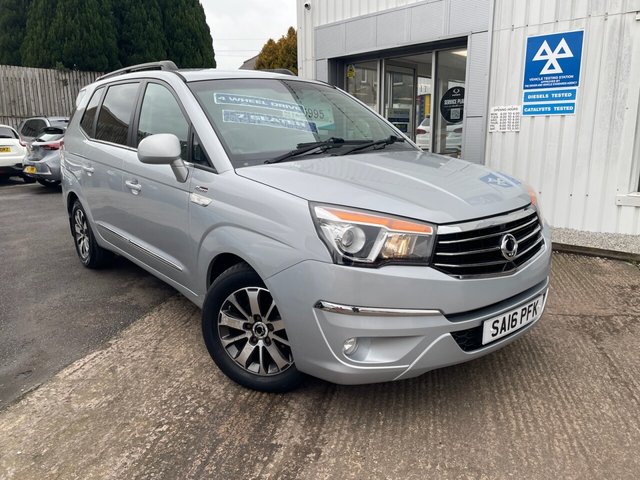 2016 SSANGYONG TURISMO 2.2D ELX MPV 5DR DIESEL T TRONIC 4WD SELECTABLE EURO 6 178... photo