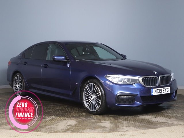 2019 BMW 5 Series 2.0 530e 9.2kWh M Sport Saloon 4dr Petrol Plug-in Hybrid Auto Euro 6 (s/s) (252 ps) 2019 photo