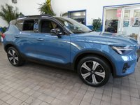 USED 2022 72 VOLVO XC40 Recharge 69kWh Plus SUV 5dr Electric Auto (231 ps) GENUINE LOW MILES SAT NAV HEATED SEATS HEATED STEERING WHEEL CRUISE CONTROL PARKING SENSORS 1 OWNER SERVICE HISTORY WARRANTY