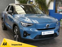 USED 2022 72 VOLVO XC40 Recharge 69kWh Plus SUV 5dr Electric Auto (231 ps) GENUINE LOW MILES SAT NAV HEATED SEATS HEATED STEERING WHEEL CRUISE CONTROL PARKING SENSORS 1 OWNER SERVICE HISTORY WARRANTY