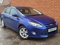 USED 2014 64 FORD FOCUS 1.6 TDCi Titanium Navigator Hatchback 5dr Diesel Manual Euro 5 (s/s) (115 ps) 