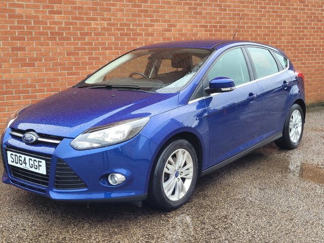 2014 64 Ford Focus 1.6 TDCi Titanium Navigator Hatchback 5dr Diesel Manual Euro 5 (s/s) (115 ps)