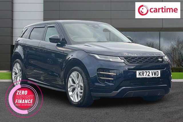 View our Land Rover Range Rover Evoque 2.0 D200 MHEV R-Dynamic SE SUV 5dr Diesel Auto 4WD Euro 6 (s/s) (204 ps) Rear View Camera, Front / Rear Parking Aid, Android Auto / Apple CarPlay, Heated Steering Wheel, Touchscreen
