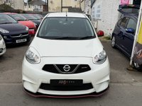 USED 2020 NISSAN MICRA MARCH NISMO 1.2 Petrol White 5dr PRESENTING THE NISSAN MARCH/ MICRA NISMO. FANTASTIC LOOKING CAR COMPLETE WITH FULL NISSAN NISMO STYLING. WELL LOOKED AFTER EXAMPLE. COMES WITH A NEW MOT AND FRESH SERVICE AND INSPECTION. SPEC INCLUDES ALLOY WHEELS, PRIVACY GLASS, CAR PLAY, REAR CAMERA, CLOTH INTERIOR, ISOFIX, KEYLESS START, A/C + 3 MONTHS WARRANTY + 12 MONTHS AA BREAKDOWN COVER INCLUDED