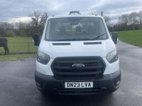 USED 2023 23 FORD TRANSIT  Ford Transit 2.0 350 EcoBlue Leader Dropside 2dr Diesel Manual RWD L4 Euro 6 (s/s) (130 ps) Clean Example, Last Serviced 0