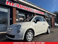 USED 2013 13 FIAT 500 1.2 Pop Hatchback 3dr Petrol Manual Euro 4 (69 bhp) 2 KEYS~SERVICE WITH 8 STAMPS