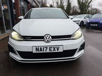USED 2017 17 VOLKSWAGEN GOLF 2.0 TDI BlueMotion Tech GTD Hatchback 5dr Diesel Manual Euro 6 (s/s) (184 ps) GREAT SERVICE 7 STAMPS~SAT NAV