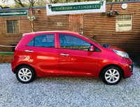 USED 2013 62 KIA PICANTO 1.0 2 Hatchback 5dr Petrol Manual Euro 5 (68 bhp) Discover this exceptional 2013 Kia Picanto 2 with remarkably low mileage for its age, having covered just 25,322 miles. This 1.0 litre petrol model offers a practical and economical choice, featuring essential comforts such as air conditioning to keep you cool and Bluetooth with voice recognition for seamless connectivity on the go. JUST HAD FULL SERVICE AND NEW BRAKES.  ONLY &pound;20 A YEAR ROAD TAX! INSURANCE GROUP 4! 67 MILES PER GALLON COMBINED.