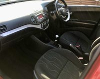 USED 2013 62 KIA PICANTO 1.0 2 Hatchback 5dr Petrol Manual Euro 5 (68 bhp) Discover this exceptional 2013 Kia Picanto 2 with remarkably low mileage for its age, having covered just 25,322 miles. This 1.0 litre petrol model offers a practical and economical choice, featuring essential comforts such as air conditioning to keep you cool and Bluetooth with voice recognition for seamless connectivity on the go. JUST HAD FULL SERVICE AND NEW BRAKES.  ONLY &pound;20 A YEAR ROAD TAX! INSURANCE GROUP 4! 67 MILES PER GALLON COMBINED.