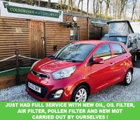USED 2013 62 KIA PICANTO 1.0 2 Hatchback 5dr Petrol Manual Euro 5 (68 bhp) Discover this exceptional 2013 Kia Picanto 2 with remarkably low mileage for its age, having covered just 25,322 miles. This 1.0 litre petrol model offers a practical and economical choice, featuring essential comforts such as air conditioning to keep you cool and Bluetooth with voice recognition for seamless connectivity on the go. JUST HAD FULL SERVICE AND NEW BRAKES.  ONLY &pound;20 A YEAR ROAD TAX! INSURANCE GROUP 4! 67 MILES PER GALLON COMBINED.